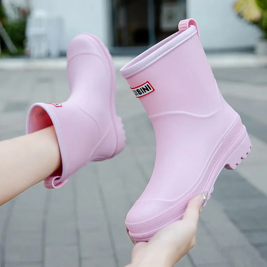 Damen Wasserdichte Gummistiefel Boots