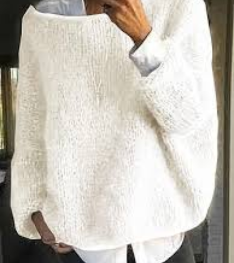 Damen Oversize Pullover Sweater