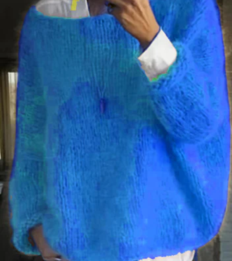 Damen Oversize Pullover Sweater
