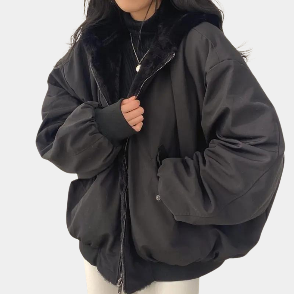 Damen Oversized Winterjacke mit Bequem & Warm | ShopNory