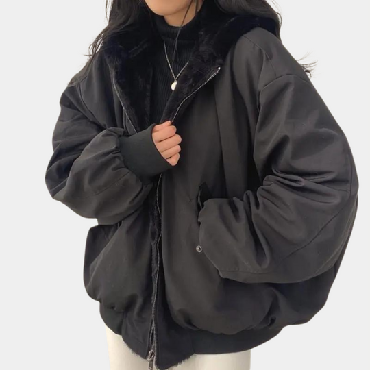 Damen Oversized Winterjacke mit Bequem & Warm | ShopNory