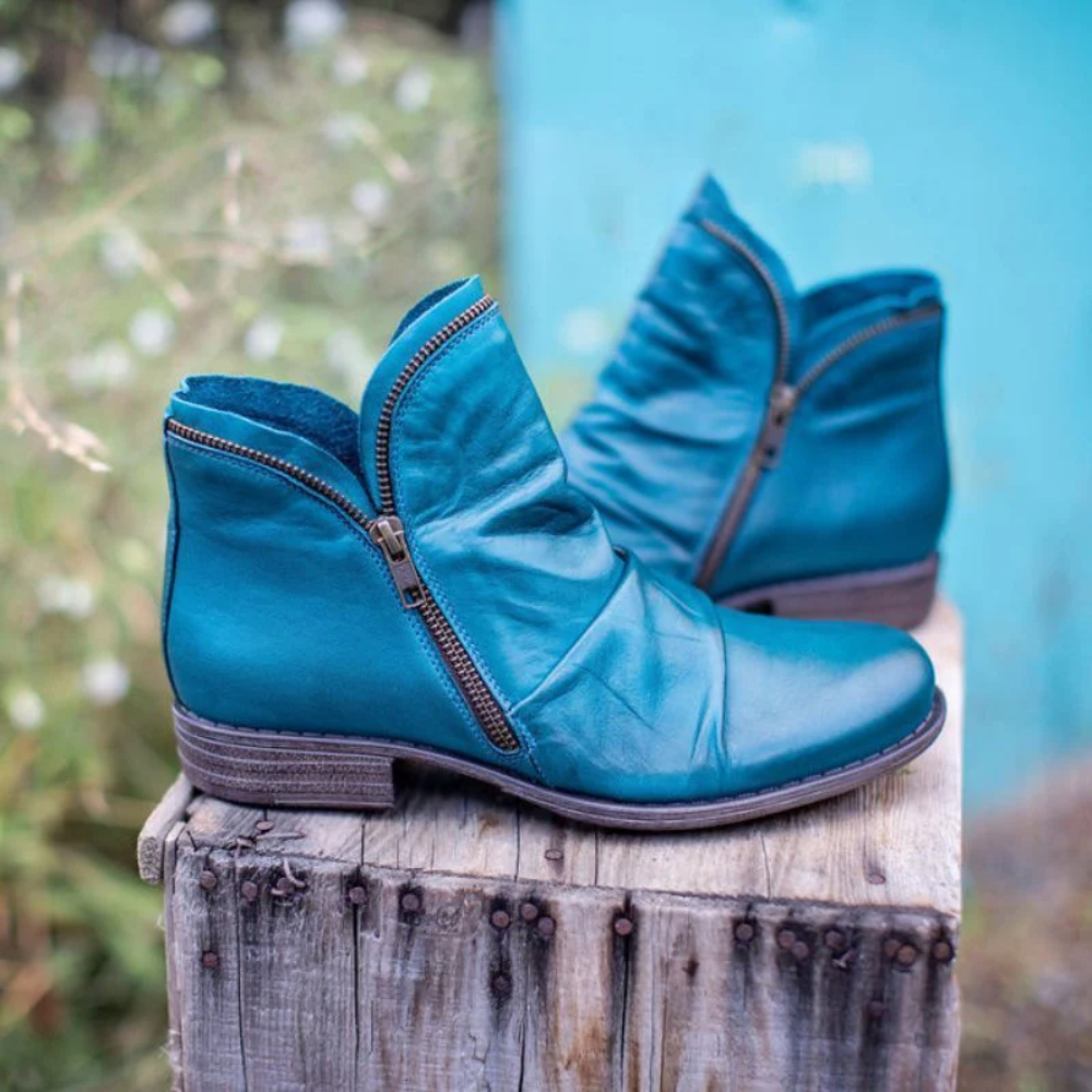 Damen Schwarz Stiefeletten Wasserdicht