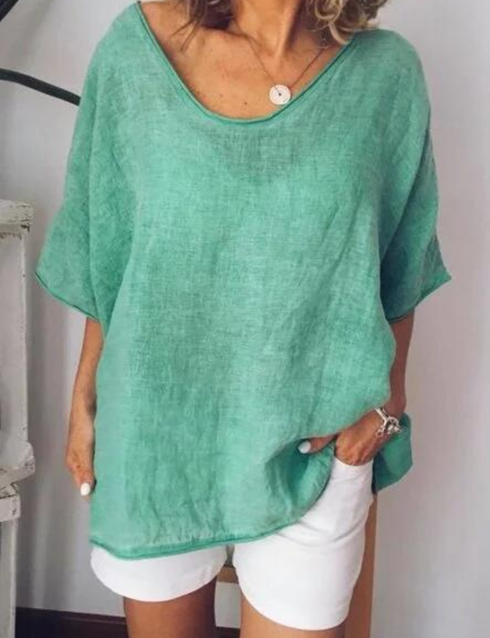 Damen Oversized T-Shirt Weiß