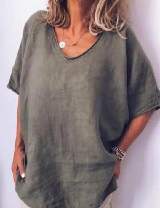 Damen Oversized T-Shirt Weiß