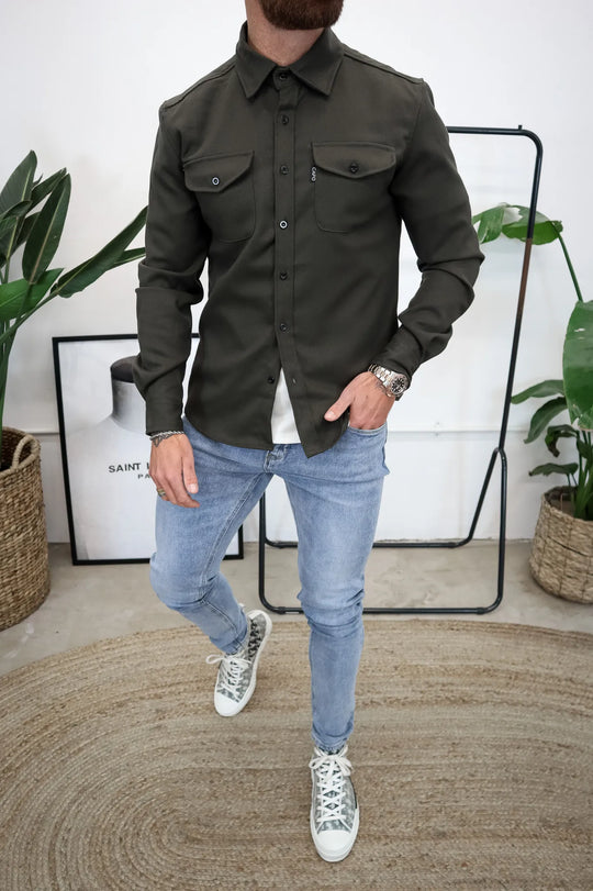 Button Down Hemdjacke