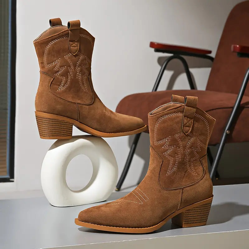 Bestickte Westernstiefel für Damen
