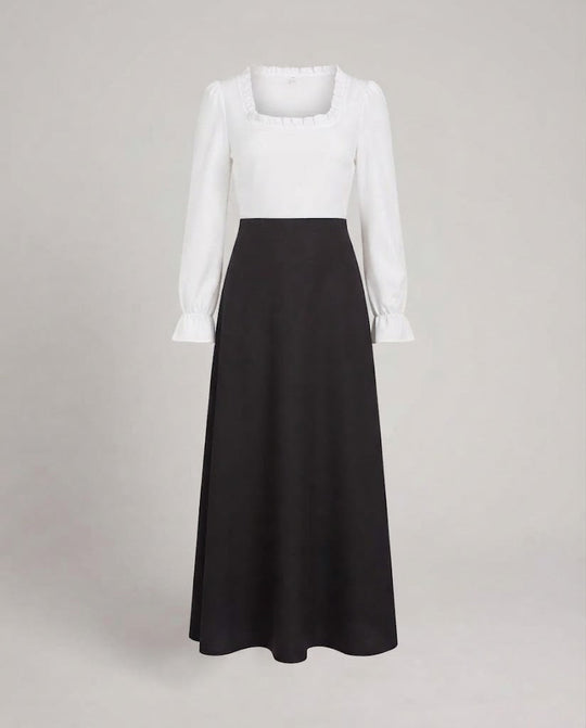 Damenhistorisches Kostümkleid mit modernen Akzenten und Schwungrock Shop Nory