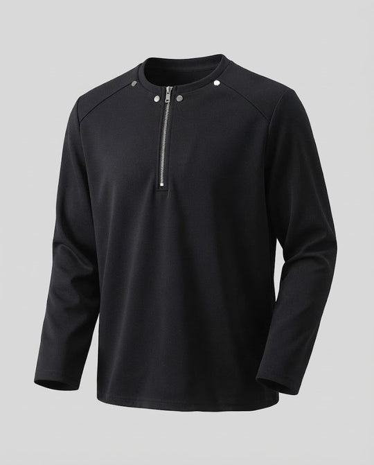 Herrenschal mit Stehkragen und Reißverschluss Shop Nory