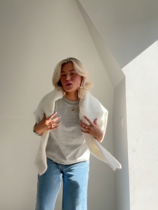 weicher Mohair-Strickpullover