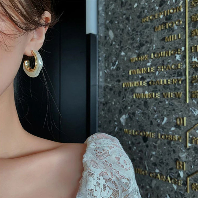 Delicate Advanced Sense Imitation Pearl Ohrringe | Shop Nory