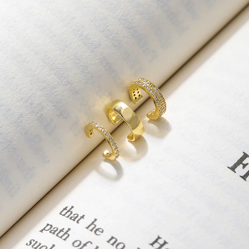 Zarte Zirkon Keine Piercing Ohrmanschette | Shop Nory