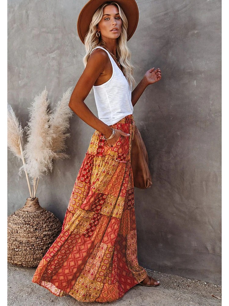 Vintage Bohemian Maxirock