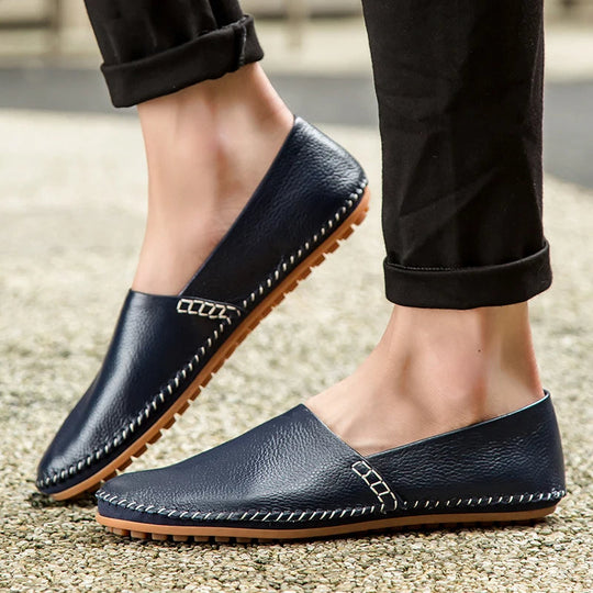 Bequeme Lederhalbschuhe für den Alltag Shopnory Shopnory