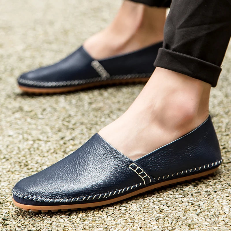 Bequeme Lederhalbschuhe für den Alltag Shopnory Shopnory