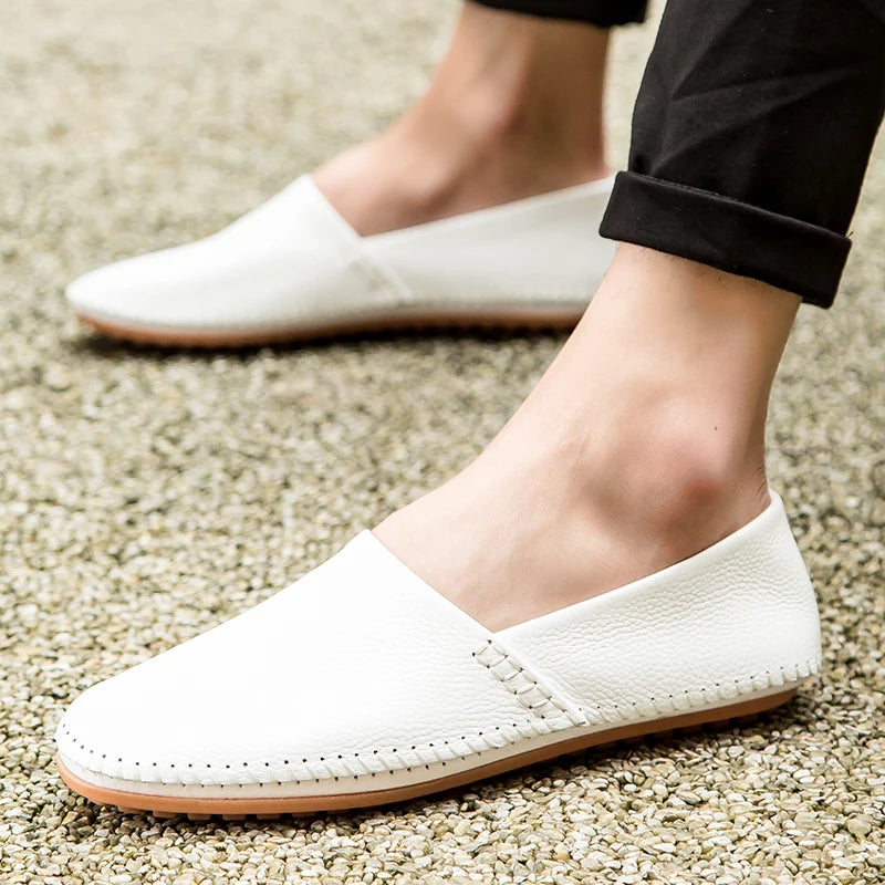 Bequeme Lederhalbschuhe für den Alltag Shopnory Shopnory