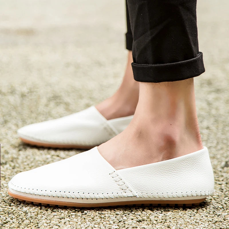 Bequeme Lederhalbschuhe für den Alltag Shopnory Shopnory