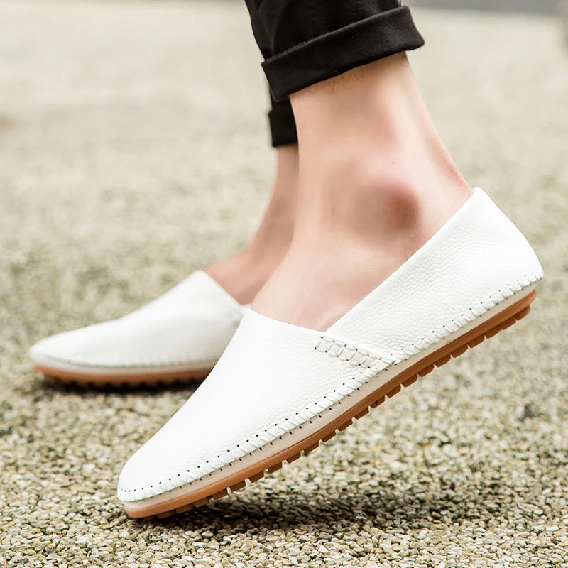 Bequeme Lederhalbschuhe für den Alltag Shopnory Shopnory