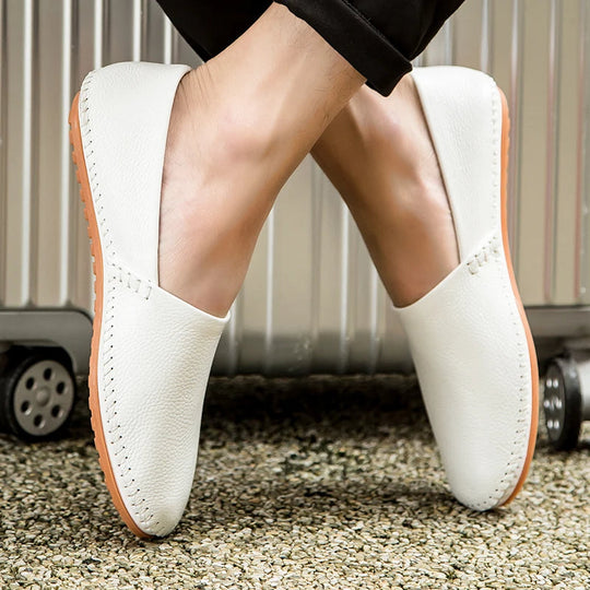 Bequeme Lederhalbschuhe für den Alltag Shopnory Shopnory