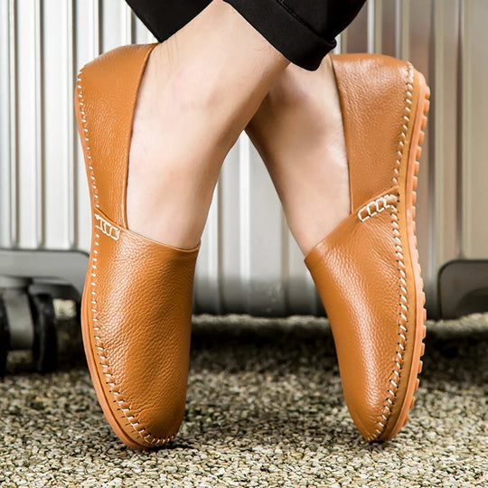 Bequeme Lederhalbschuhe für den Alltag Shopnory Shopnory