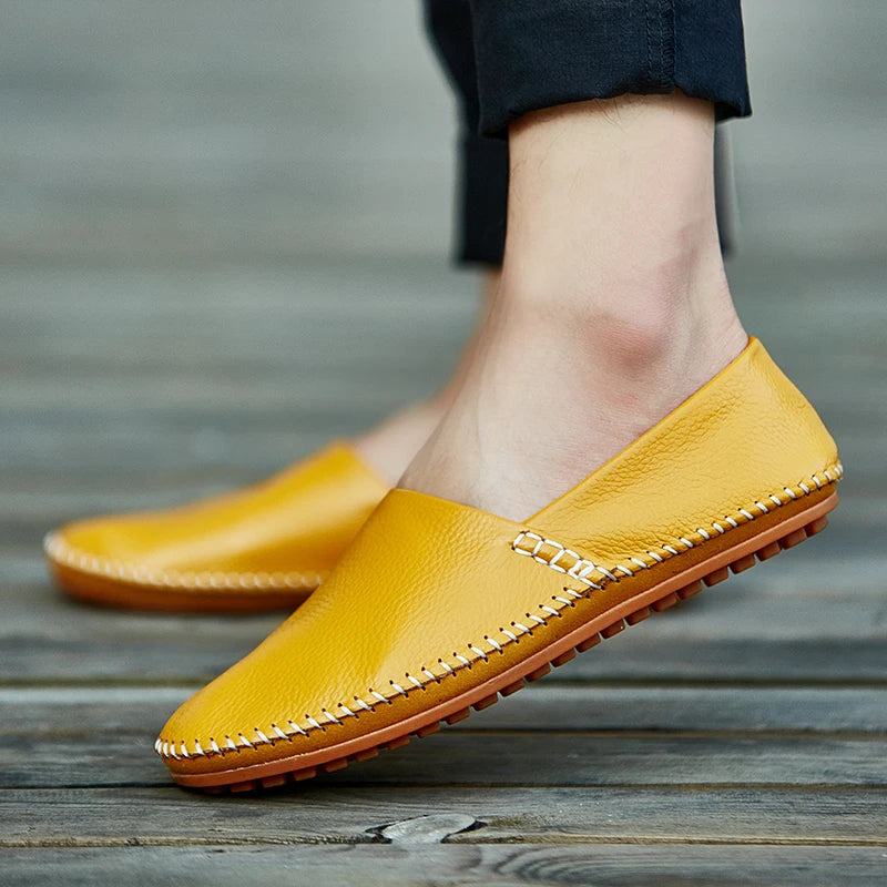 Bequeme Lederhalbschuhe für den Alltag Shopnory Shopnory