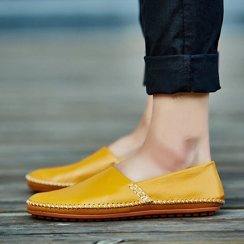 Bequeme Lederhalbschuhe für den Alltag Shopnory Shopnory