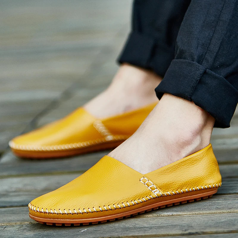 Bequeme Lederhalbschuhe für den Alltag Shopnory Shopnory