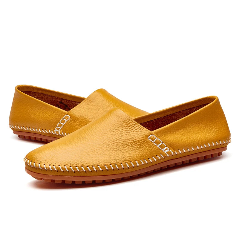 Bequeme Lederhalbschuhe für den Alltag Shopnory Shopnory