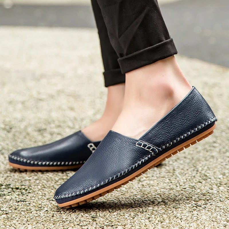 Bequeme Lederhalbschuhe für den Alltag Shopnory Shopnory