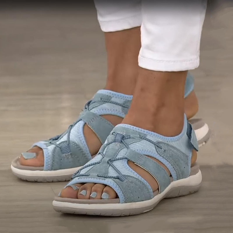 Damensandalen für Wanderschuhe