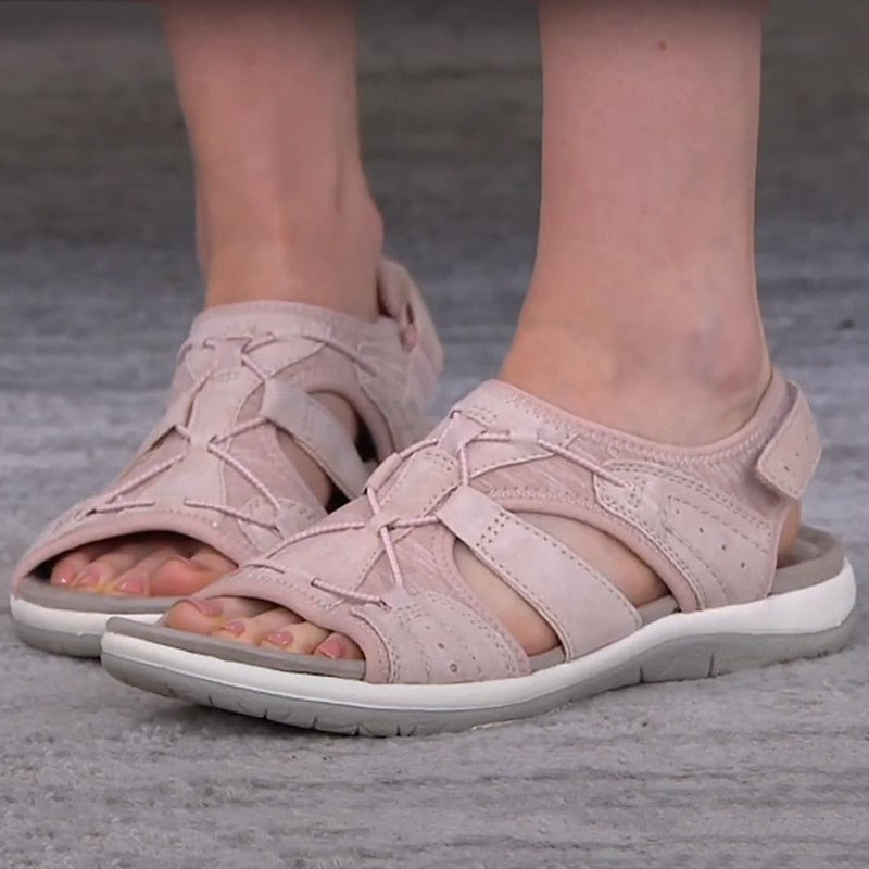 Damensandalen für Wanderschuhe