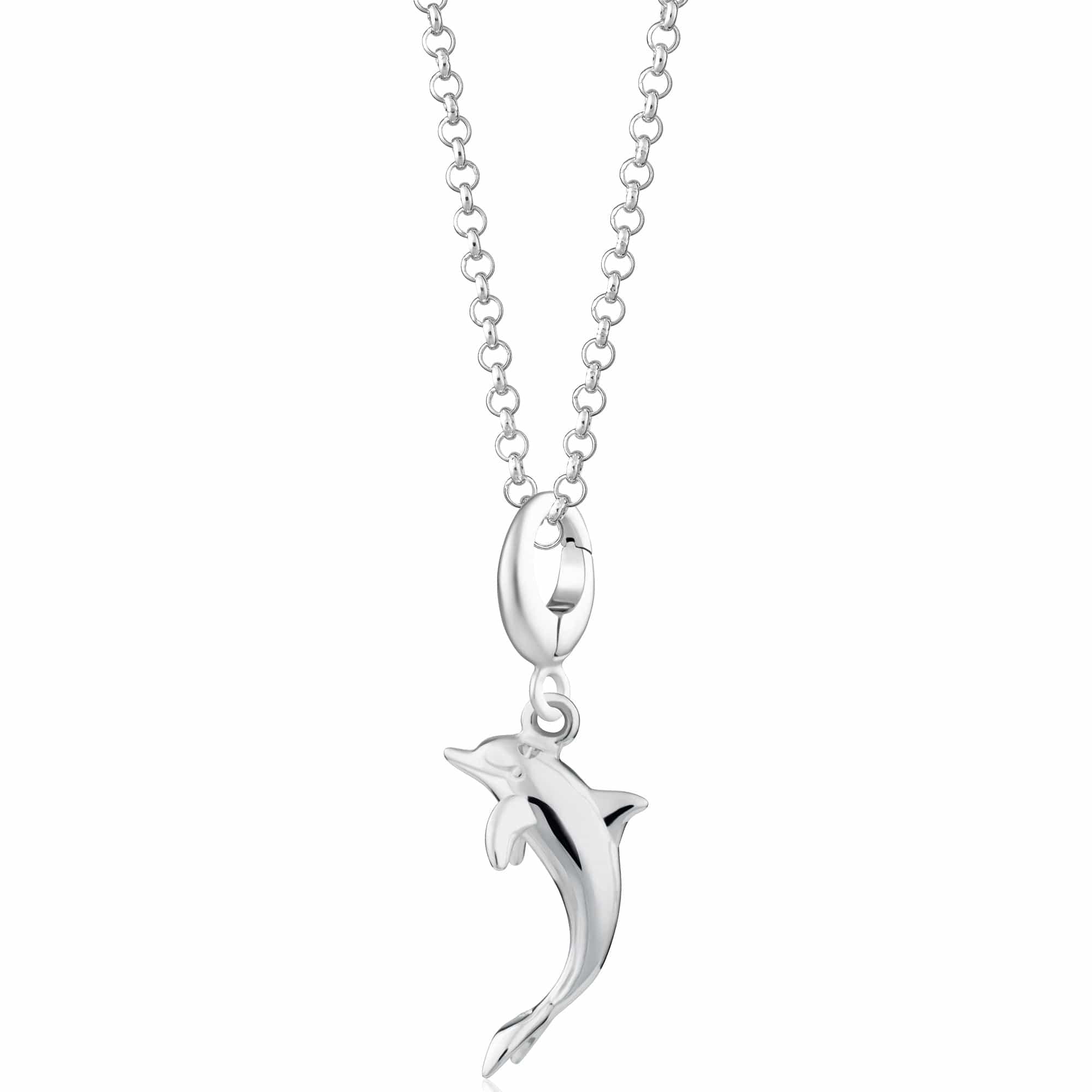 Silberner Delfin Charm Anhänger | Shop Nory