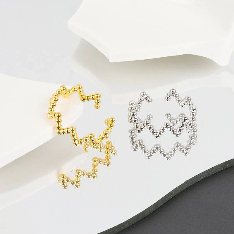 Dots Kettenwelle Klassischer Rundfinger Ring | Shop Nory