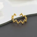 Dots Kettenwelle Klassischer Rundfinger Ring | Shop Nory