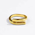 Doppelschicht Einfach Geometrischer Ring | Shop Nory