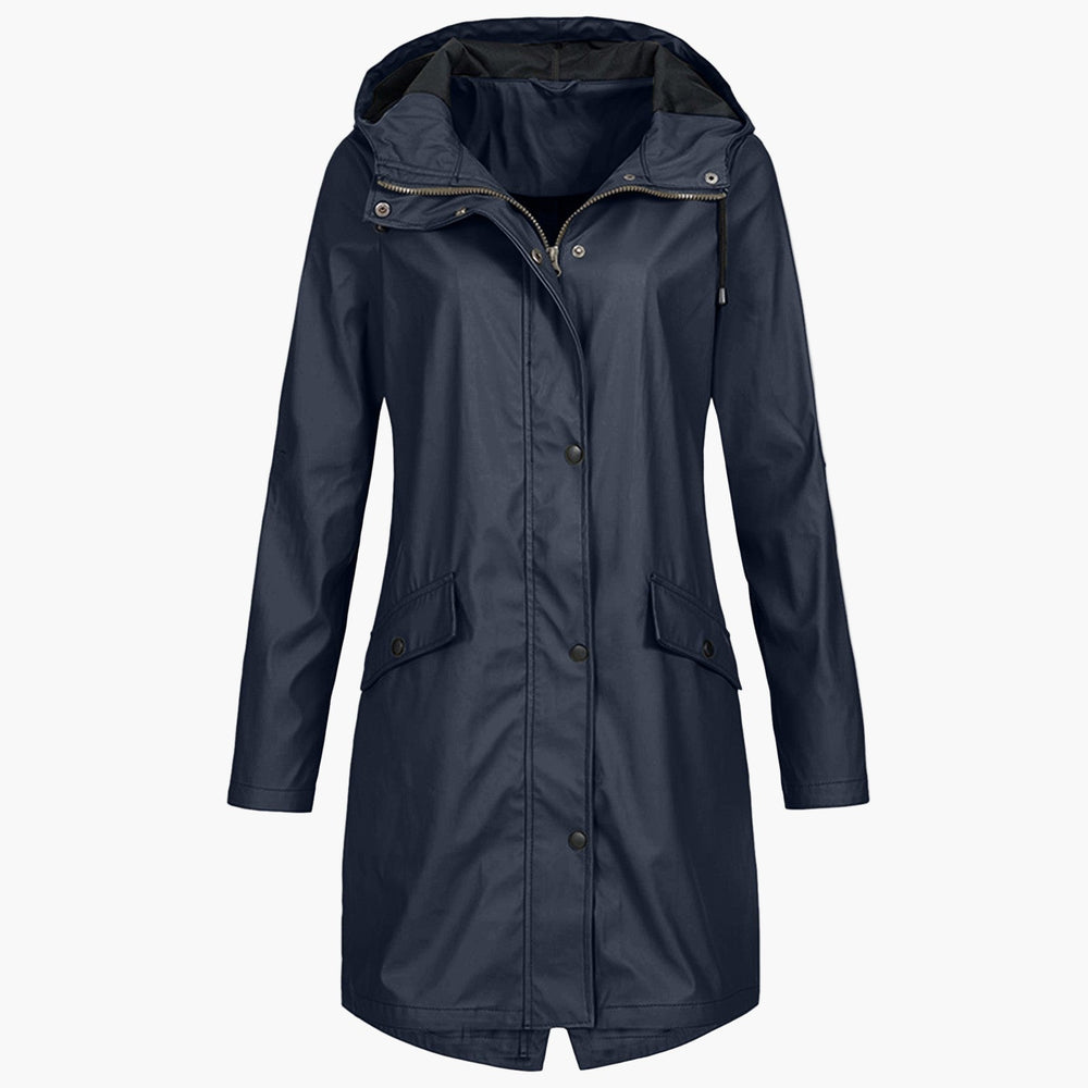 Regenmantel Winddicht Wasserdicht - Stilvolle Übergangsjacke für Alltag und Outdoor