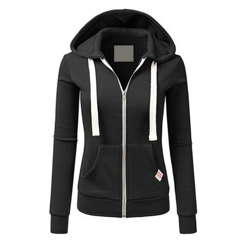 ShopNory | Fleece Zip Up Hoodie Met Verstelbare Capuchon