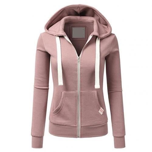 ShopNory | Fleece Zip Up Hoodie Met Verstelbare Capuchon