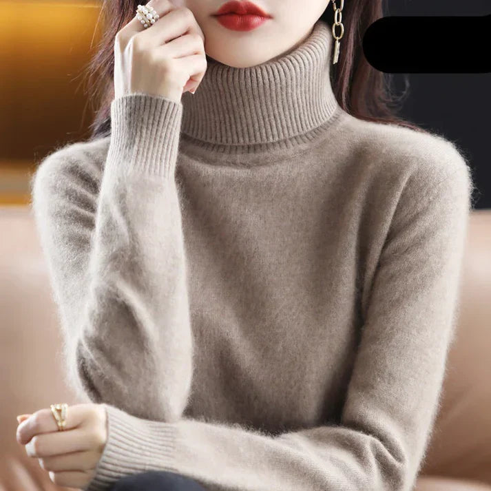 Damen Rollkragenpullover