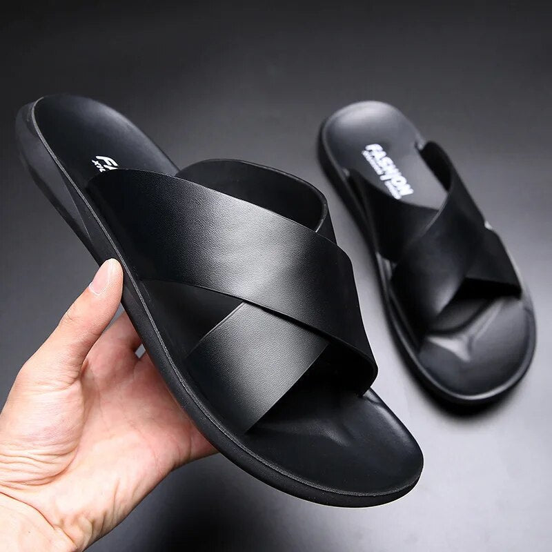 Lässige rutschfeste sandalen
