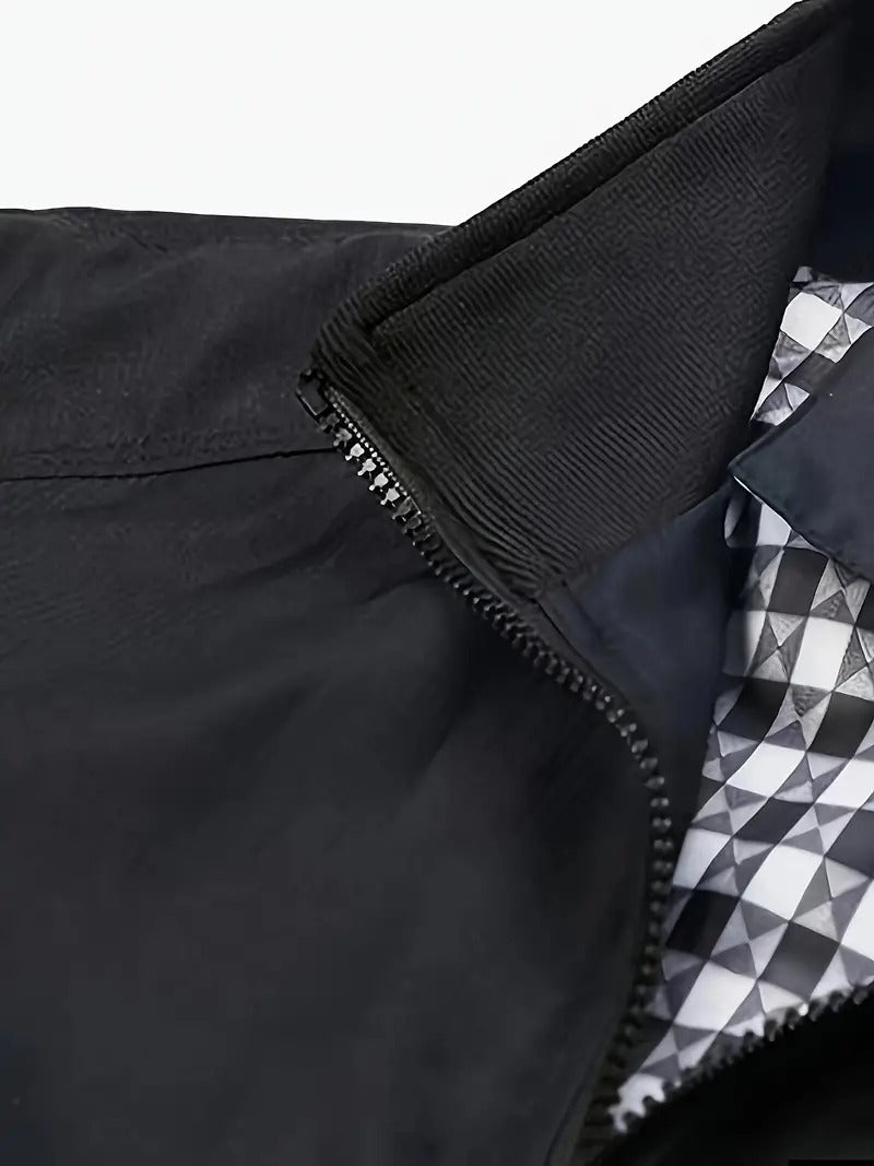 Klassische Herrenmode Jacke mit Kragen