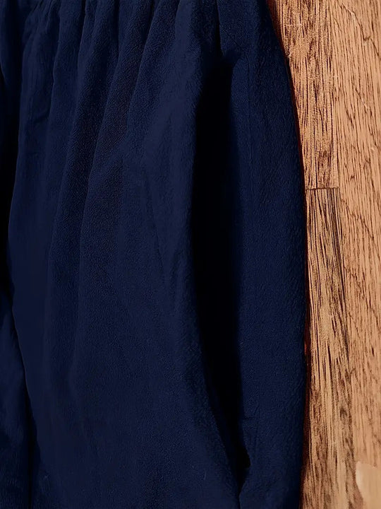 Raffinierte Leinen Sommerkleid mit Praktischen Taschen