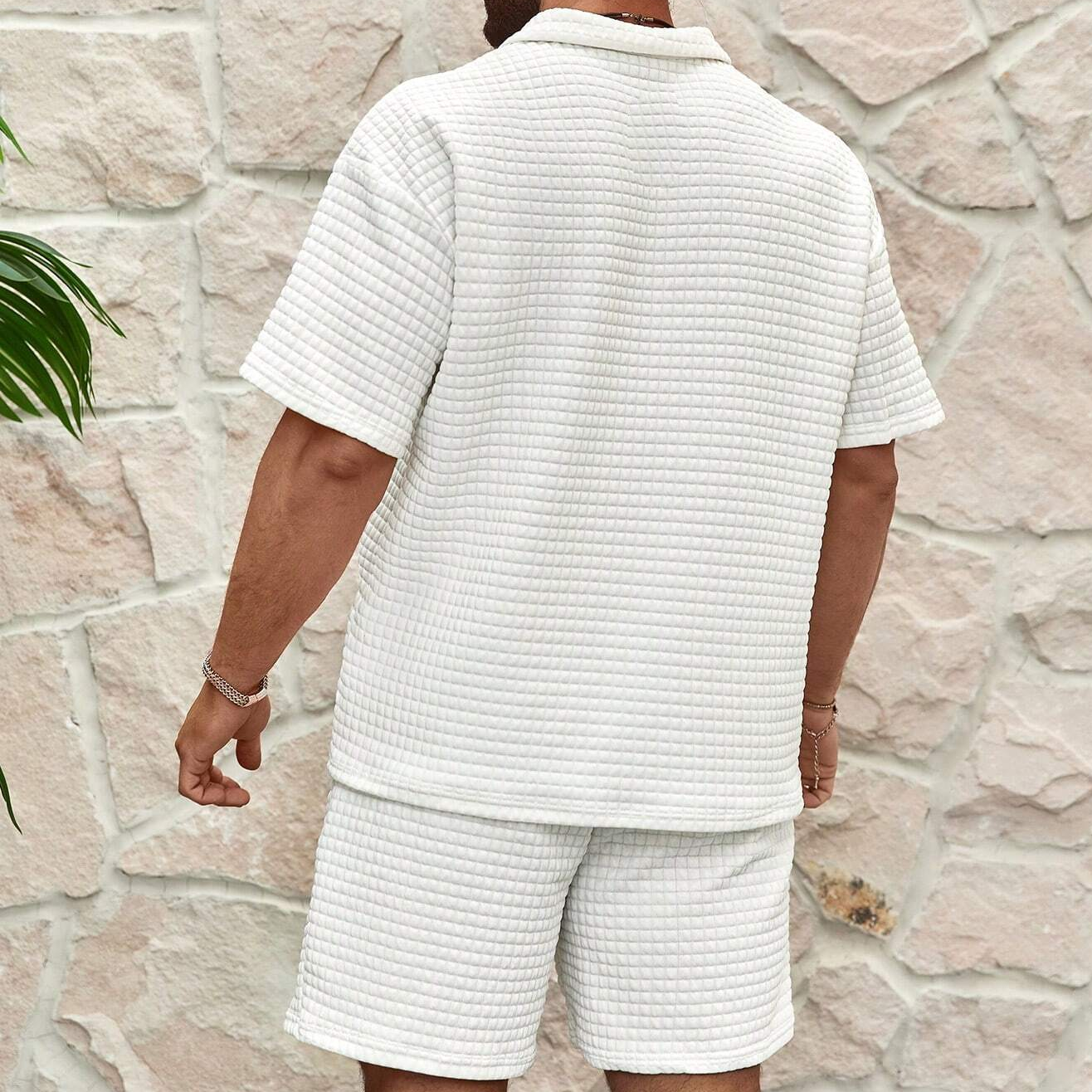 R&B | Luxuriöses Sommer Satz für Herren Polo und Shorts