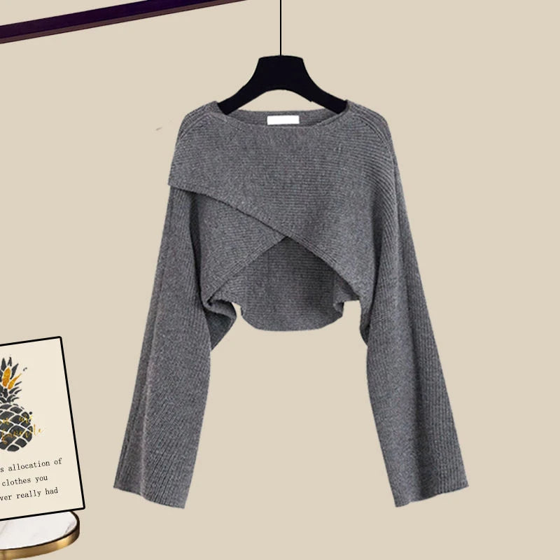 ShopNory | Bequemes, weiches dreiteiliges Set mit langen Ärmeln