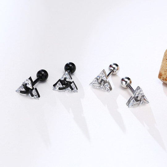 Dreieck | Minimalistische Ohrstecker | Shop Nory