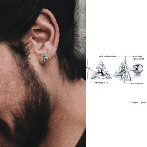 Dreieck | Minimalistische Ohrstecker | Shop Nory