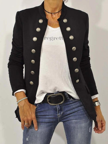Damen Militärstil Blazer