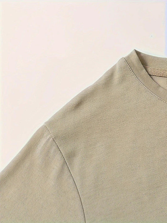 Shopnory | Herren T-Shirt Blumen und Wellen Design