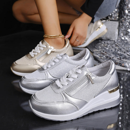 Orthopädische Schuhe mit seitlichem Reißverschluss