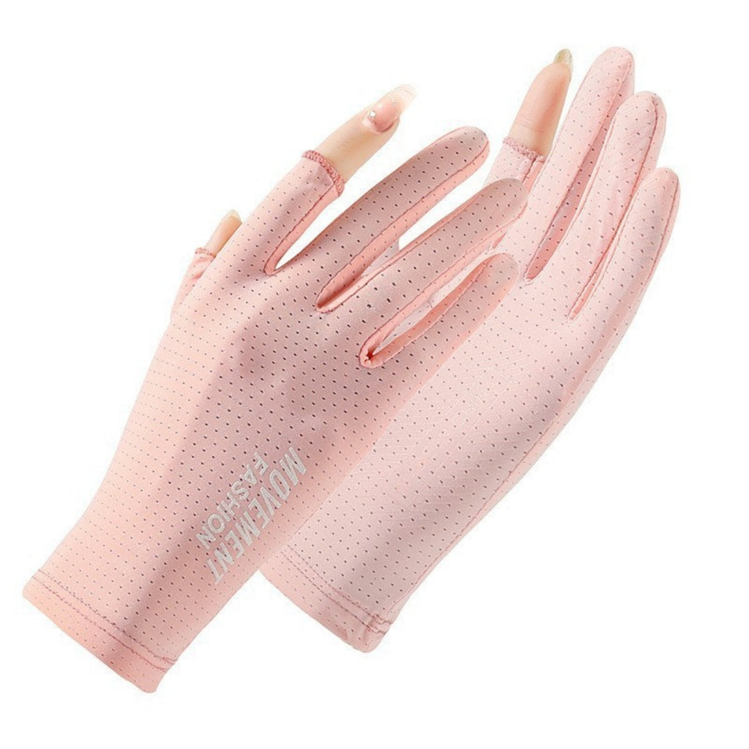 Sonnenschirm Eis Seide Handschuhe