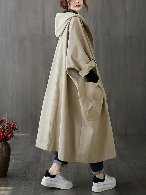 ShopNory | Langer Wasserdichter Trenchcoat Mantel